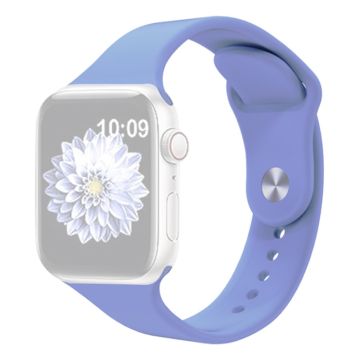 KALEBOL Apple Watch 49mm / 45mm / 44mm / 42mm silikonikellon hihnat, koko: S / M - Laventeli Violetti