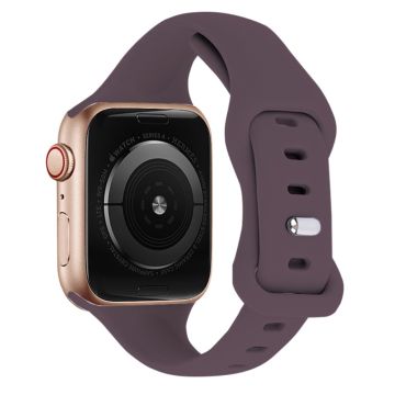 KALEBOL Apple Watch 49mm / 45mm / 44mm / 42mm ohut kelloranneke, koko: S / M - Savu Violetti