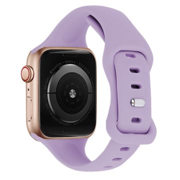 KALEBOL Apple Watch 49mm / 45mm / 44mm / 42mm ohut kelloranneke, koko: S / M - Violetti