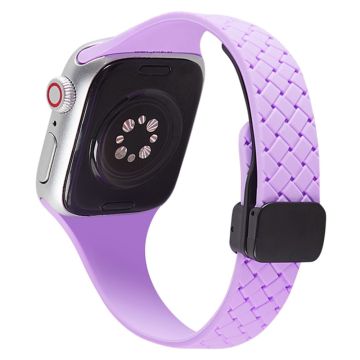 Apple Watch 49mm / 45mm / 44mm / 42mm silikoninen ranneke - Laventeli Violetti