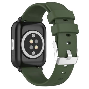 Huami Amazfit Active / GTS 4 Mini silikoninen kellonauha 20mm korvaava hihna - Armeijan Vihreä