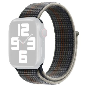 KALEBOL Apple Watch Series 49mm - 45mm - 44mm - 42mm yleiskäyttöinen nailon kellonauha - Keskiyöllä