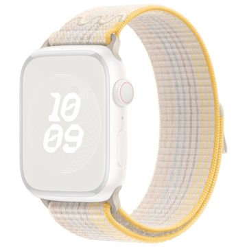 KALEBOL Apple Watch Series 49mm - 45mm - 44mm - 42mm Universal Nylon kellonauha - Monivärinen + Starlight