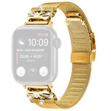 Apple Watch Series 49mm - 45mm - 44mm - 42mm Universal Electroplating -kelloranneke - Kulta