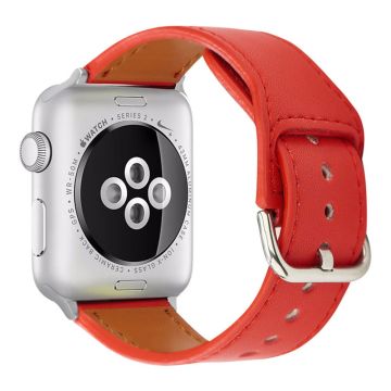 KALEBOL KLB-KCPU-001 Apple Watch Series 49mm - 45mm - 44mm - 42mm ranneke - Punainen