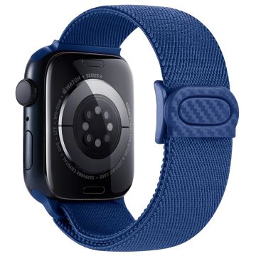 Apple Watch Series 49mm - 45mm - 44mm - 42mm Nylon-kelloranneke - Sininen