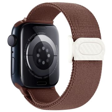 Apple Watch Series 49mm - 45mm - 44mm - 42mm Nylon-kelloranneke - Savu Violetti