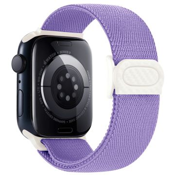 Apple Watch Series 49mm - 45mm - 44mm - 42mm Nylon-kelloranneke - Violetti