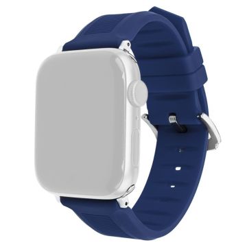 Apple Watch Series 49mm - 45mm - 44mm - 42mm silikoniranneke - Safiiri