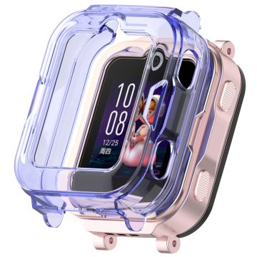 Huawei Children's Watch 4 Pro Watch Case Half-Cover Flexible Protective Cover - Transparent Blue