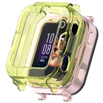 Huawei Children's Watch 4 Pro Watch Case Half-Cover Flexible Protective Cover - Transparent Green