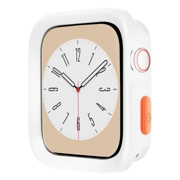 Apple Watch Series 6 / 5 / 4 / SE (2022) / SE (2023) / SE 44mm Watch Case Anti-drop ontto joustava katsella kehys - Valkoinen