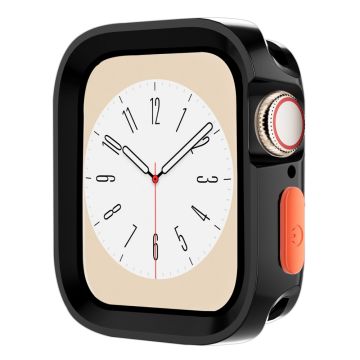 Apple Watch Series 6 / 5 / 4 / SE (2022) / SE (2023) / SE 44mm Watch Case Anti-drop ontto joustava katsella kehys - Kiiltävä Musta