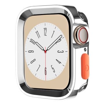 Apple Watch Series 6 / 5 / 4 / SE (2022) / SE (2023) / SE 44mm Watch Case Anti-drop ontto joustava katsella kehys - Kiiltävä Hopea