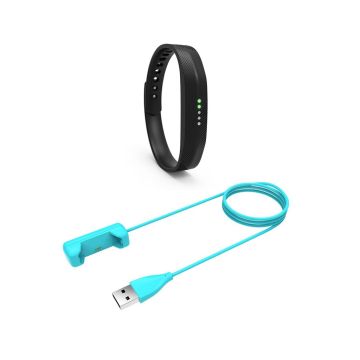 Fitbit Flex 2 Latauspidike 15cm Kaapelilla - Sininen