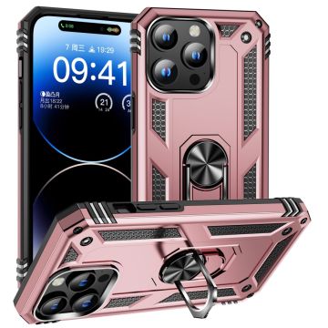 Bofink Combat iPhone 15 Pro Suojakotelo - Ruusukulta