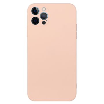 Viistetty pudotusta estävä kumipäällysteinen suojus iPhone 15 Pro - Pinkki