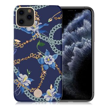 Kingxbar iPhone 11 Pro Luxury Swarovski tapauksessa - Sininen