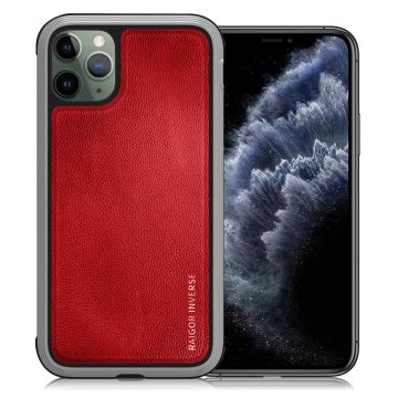 Raigor Inverse LUXURIOUS-suojus iPhone 11 Pro:lle - Punainen