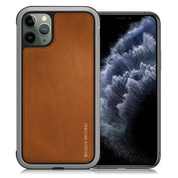 Raigor Inverse LUXURIOUS-suojus iPhone 11 Pro:lle - Ruskea