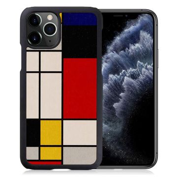 Man&Wood premium-kotelo iPhone 11 Pro - Mondrian Puu