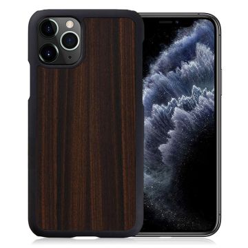 Man&Wood premium-kotelo iPhone 11 Pro - Eebenpuu