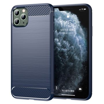 Carbon Flex Suojakotelo iPhone 11 Pro - Sininen