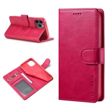 LC.IMEEKE iPhone 12 Pro / iPhone 12 flip case - Punainen