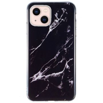 Marble iPhone 13 Mini Suojakotelo - Musta