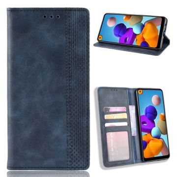 Bofink Vintage Samsung Galaxy A21 etui - Sininen