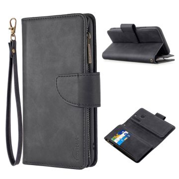 Premium Wallet Samsung Galaxy A21 kotelot - Musta