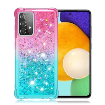 Princess Samsung Galaxy A52 5G kotelot - Pinkki / Taivaansininen