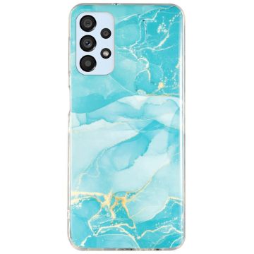 Marble Samsung Galaxy A52s 5G / A52 5g / A52 Suojakotelo - Vihreä