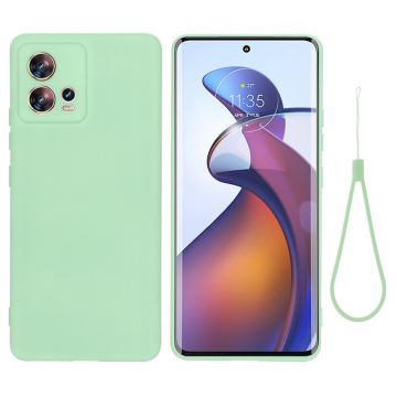 Matta nestesilikoninen kuori Motorola Edge 30 Fusion / Motorola Moto S30 Pro - Vihreä