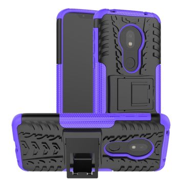 Offroad Motorola Moto G7 Play kuoret - Violetti