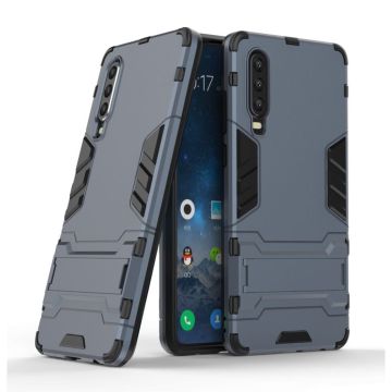 Huawei P30 kestävä hybridikotelo - Tummansininen