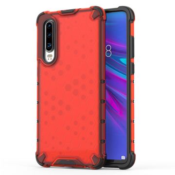 Bofink Honeycomb Huawei P30 kuoret - Punainen