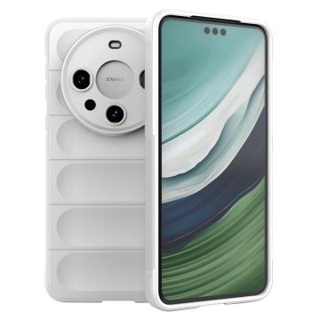 Pehmeä kahva muotoiltu kuori Huawei Mate 60 Pro - Valkoinen