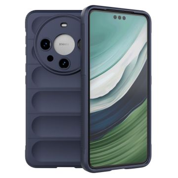 Pehmeä kahva muotoiltu kuori Huawei Mate 60 Pro - Tummansininen