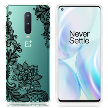 Deco OnePlus 8 kuoret - Pitsi kukka