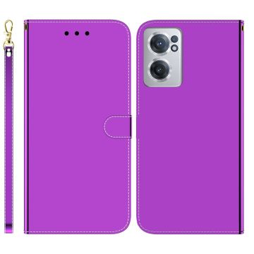 Mirror OnePlus Nord CE 2 5G flip case - Violetti