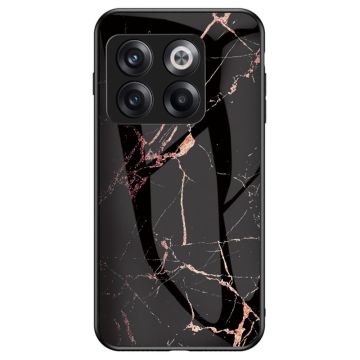 Fantasy Marble OnePlus Ace Pro / 10t Suojakuori - Gold Musta Marble