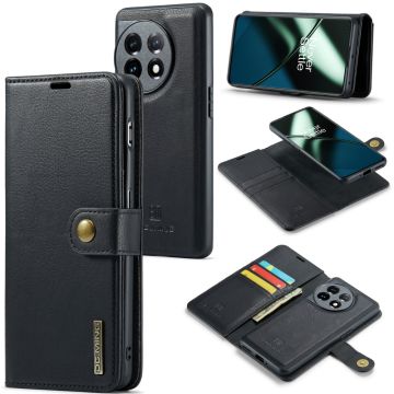 DG.Ming OnePlus 11 2-in-1 Lompakko Suojakotelo - Musta