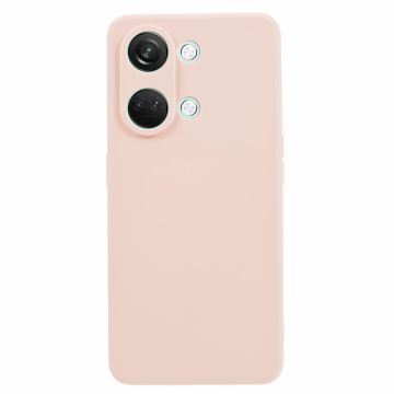 Viistetty pudotuksenesto kumipäällysteinen kansi OnePlus Ace 2V / Nord 3 - Pinkki