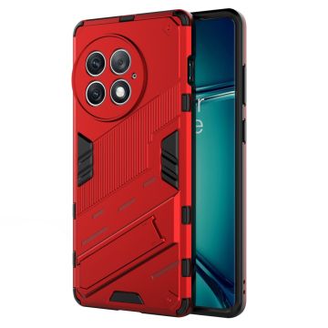 Shockproof Hybrid Suojakuori With A Modern Touch For OnePlus Ace 2 Pro 5g - Punainen