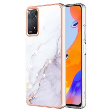 Marble design Xiaomi Redmi Note 11S 5G / Xiaomi Redmi Note 11 Pro kotelot - Valkoinen Marmori Usva