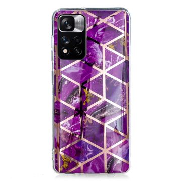 Marble Xiaomi Redmi Note 11 Pro 5G / 11 Pro Plus 5g Suojakotelo - Violetti