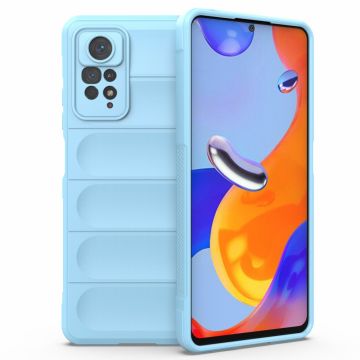 Pehmeä kahva muotoiltu kuori Xiaomi Redmi Note 11 Pro 5G / Xiaomi Redmi Note 11 Pro - Vauvasininen