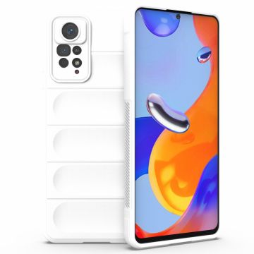 Pehmeä kahva muotoiltu kuori Xiaomi Redmi Note 11 Pro 5G / Xiaomi Redmi Note 11 Pro - Valkoinen