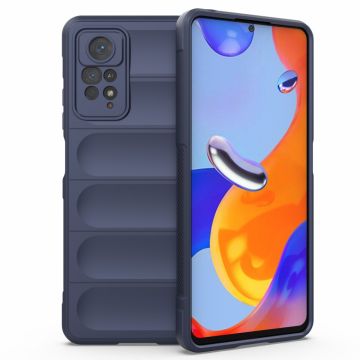 Pehmeä kahva muotoiltu kuori Xiaomi Redmi Note 11 Pro 5G / Xiaomi Redmi Note 11 Pro - Tummansininen